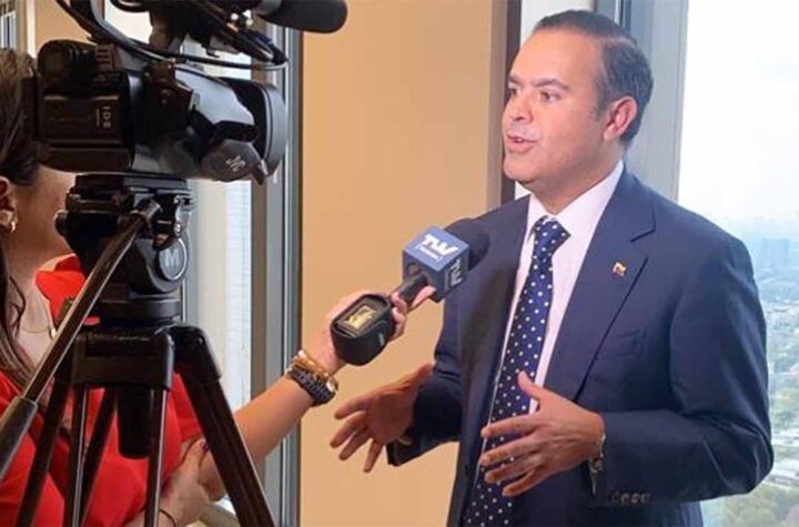 Fernando Blasi, epresentante de la Asamblea Nacional de Venezuela en EE.UU.